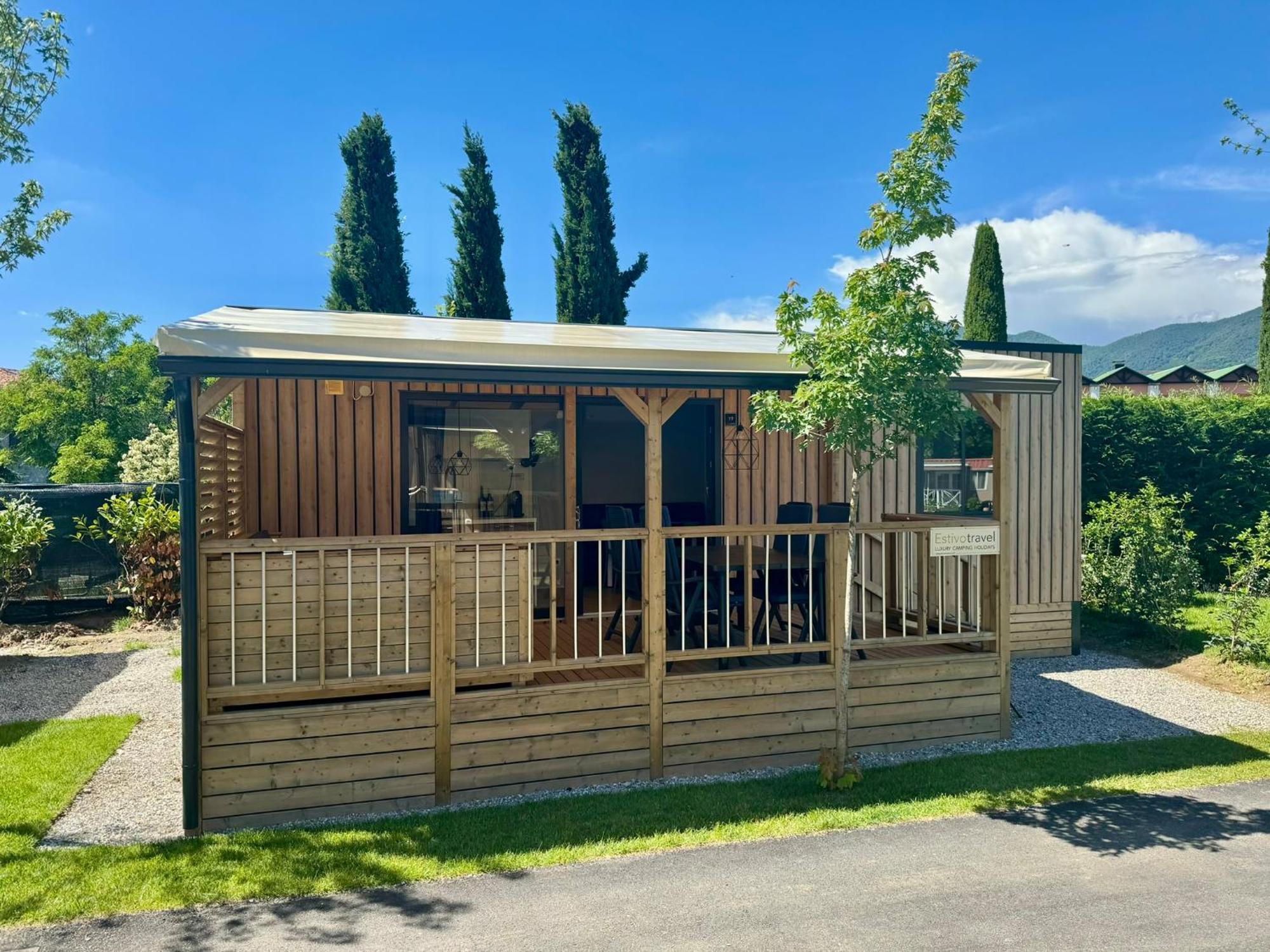 Estivo Premium Deluxe Mobile Homes On Camping Del Sole Village イゼーオ エクステリア 写真
